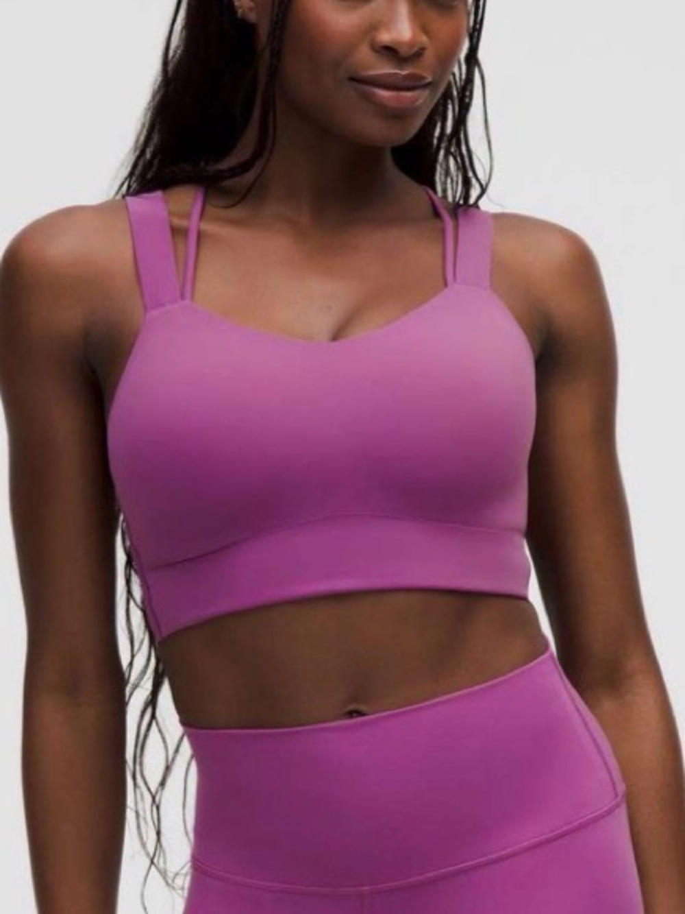 lululemon cloud longline bra d/dd cup